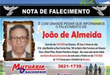 Falecimento 17/01/20