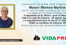 Falecimentos 20/01/20