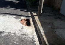 Reclamação da População: Buraco incomoda moradores no bairro São Francisco