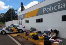 Carga de mercadorias eletrônicas do Paraguai é apreendida durante fiscalização na SP-270