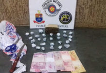 Homem é preso pela Polícia Militar em Junqueirópolis por Tráfico de Drogas