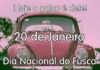20 de janeiro é o Dia Nacional do Fusca. Amantes do Fusca fazem carreata em Dracena a partir das 20 Hs.