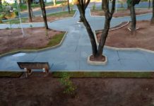 Revitalização da Praça Sagrado Coração de Jesus é concluída por voluntário