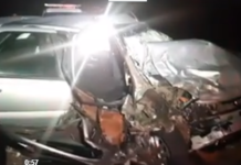 Colisão entre dois veículos deixa 3 vítimas graves e uma leve próximo a Santa Mercedes