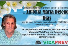 Falecimento 25/02/20