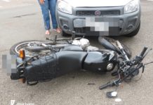 ACREDITEM: Acidente na esquina da rua Magid Zacharias com Ipiranga