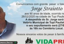 Falecimento 27/02/20