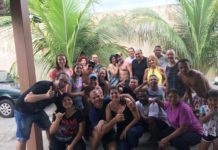 Amigos moradores nos anos 80 do jardim Kenedy tiveram encontro neste final de semana