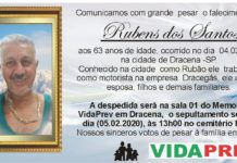 Falecimentos 04/02/20