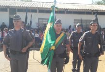 25º Batalhão de Polícia Militar do Interior realiza Solenidade de apresentação a Bandeira aos Soldados PM 2ª Classe do Curso Superior de Soldados.