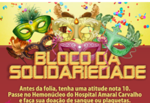 Hemonúcleo reforça pedido de doações de sangue perto do Carnaval