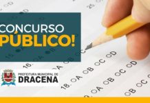 Concurso Público nº 001/2020 da Prefeitura Municipal de Dracena