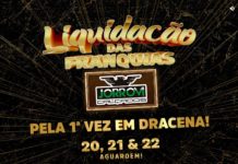 Pela primeira vez em Dracena, a liquidação de franquias JORROVI