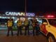 Polícia Militar garantindo a segurança no Carnaval de Panorama