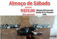 Hoje tem peixada completa no Pesqueiro Neves