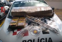 Dupla é presa em flagrante após furtar materiais de pesca de residência em Dracena