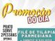 Confira as promoões diárias do Pesqueiro Neves
