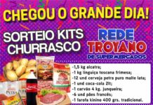 Hoje tem sorteio de Kit Churrasco na Rede Troyano de Supermercados