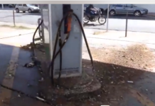 Posto de Combustíveis fechado no centro da cidade virou criadouro de Pombos