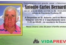 Falecimento 10/03/20