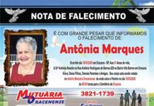 Falecimentos 18/03/20