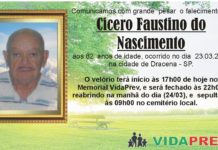 Falecimentos 23/03/20