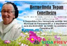 Falecimentos 19/03/20