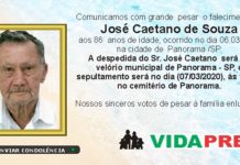 Falecimento 06/03/20