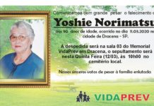 Falecimentos 11/03/20