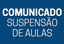 Comunicado sobre suspensão de aulas UNIFADRA/FUNDEC