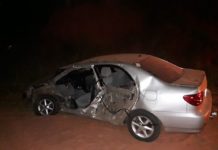 Acidente entre carro e caminhão deixa homem ferido em vicinal de Junqueirópolis