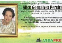 Falecimentos 03/04/20