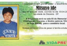 Falecimentos 04/04/20