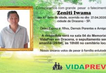 Falecimento 27/04/20