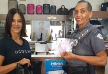 Casa Americana doa máscaras para Policiais Militares