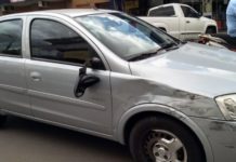 Motociclista fica ferido em acidente no Centro de Dracena