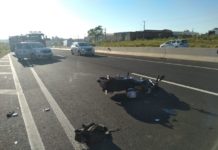 Motociclista é socorrido em estado grave após colidir em traseira de caminhão na SP-425, em Martinópolis