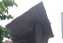 Chuva forte nesta madrugada em Dracena, alguns estragos foram registrados