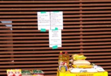 Moradores montam mesa solidária em bairro de Tupi Paulista