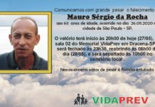 Falecimento 27/05/20