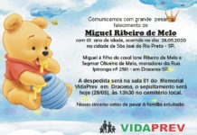 Falecimento 29/05/20