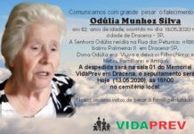 Falecimentos 13/05/20