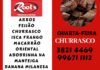 Rool’s Restaurante atendendo no sistema Delivery, ligue e faça sua encomenda
