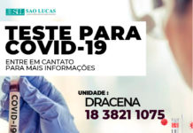 Laboratório São Lucas de Dracena está realizando testes da COVID-19