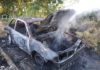 Carro furtado durante a madrugada é localizado queimado em Presidente Prudente