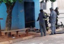 Homem coloca fogo na própria barbearia e é socorrido ‘aparentemente embriagado’