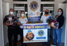 Lions Club de Dracena Cinquentenário realiza doação de Gorros a entidades