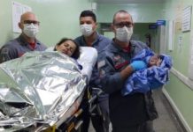 Corpo de Bombeiros realiza parto de emergência em residência de Osvaldo Cruz