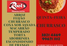Rool’s Restaurante atendendo no sistema delivery