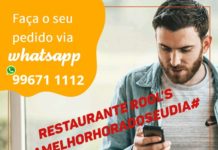 Confira as delicias do Rool’s Restaurante atendendo no sistema Delivery almoço e jantar
